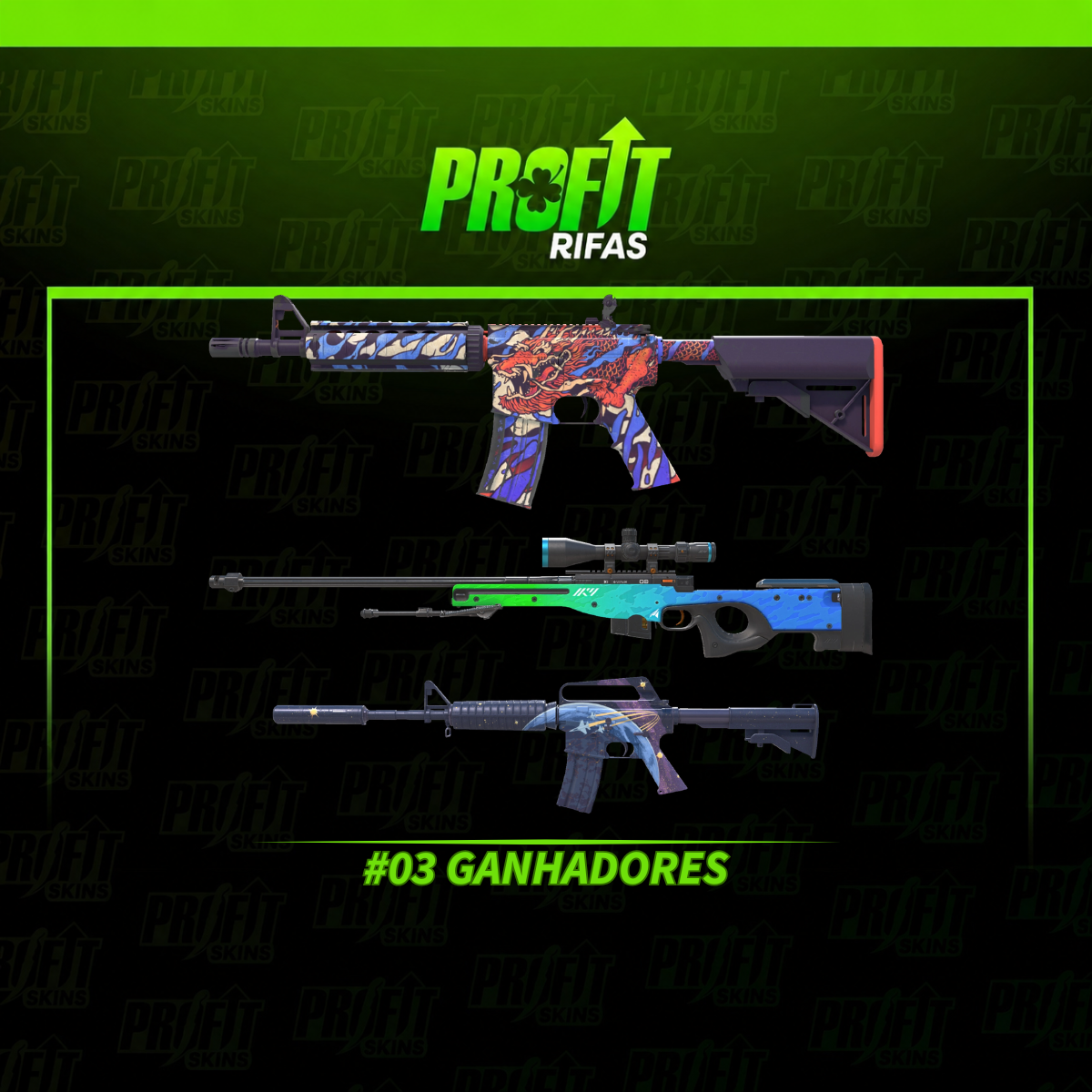 #03 GANHADORES | 12.05